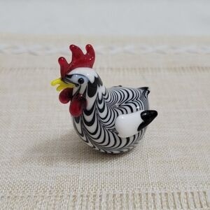 Lampwork Glass Rooster